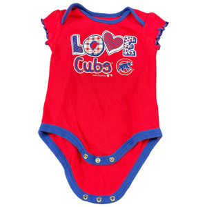 Chicago Cubs baby‎ Girl Onsie Size 3-6 Months